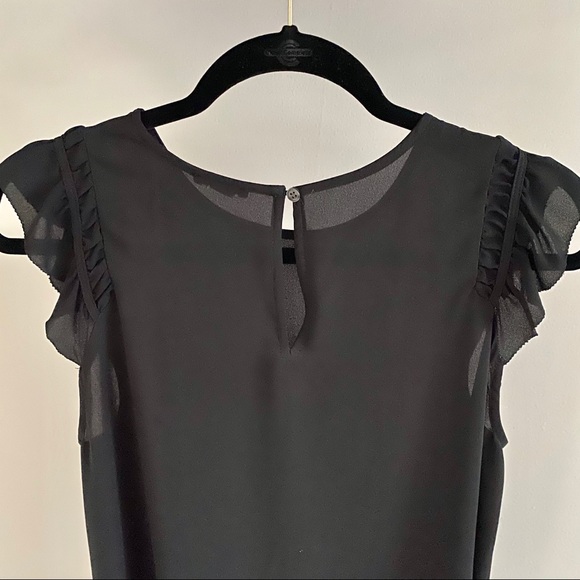 Ann Taylor Gatorade Cap Sleeve Blouse - Picture 3 of 7